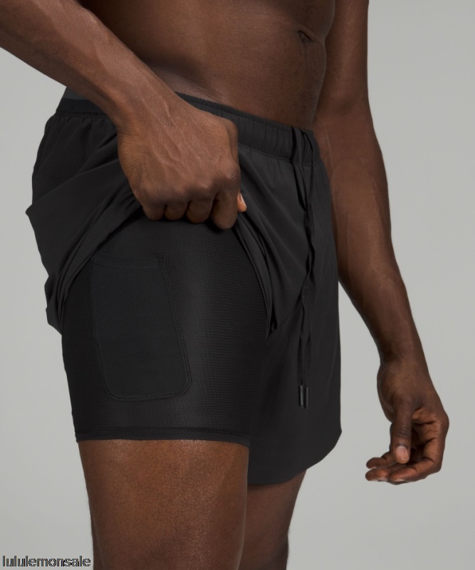 Lululemon Deutschland DELULU877 | Lululemon Deutschland Schwarz Gefüttert Kurz 6